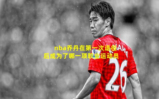 nba乔丹在第一次退役后成为了哪一项职业运动员