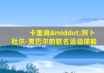 卡里姆·阿卜杜尔-贾巴尔的联名运动球鞋