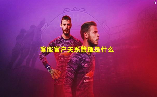客服客户关系管理是什么