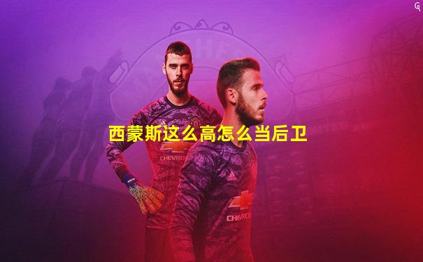西蒙斯这么高怎么当后卫